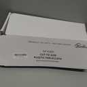 Goodluck 54 Inch X 300 Feet Plastic Table Cloths with Cutter Box, White Disposable Table Cover Roll, Plastic Tablecloth for Party, Banquet, Wedding, Birthday, Anniversary