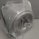 AISIMEE Liquid Tight Conduit 3/4inch 50FT,Flexible NonMetallic Liquid Tight Flex Electrical Conduit and Connector Kit with 5 Straight and 3 90Degree Conduit Connector Fittings