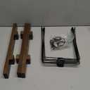 P-ALADIN Cowboy Hat Holder, Cowboy Hat Rack for Wall, 6-Piece Wall-Mount Western Hat Organizer with Wooden Board  Storage Hat Holder Organizer