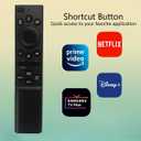 GHUST Voice Remote Control Replacement for Samsung QLED 8K QN800D QN900D Series Neo Quantum HDR Smart TV QN65QN800DAFXZA QN75QN800DAFXZA QN85QN800DAFXZA QN65QN900DAFXZA QN75QN900DAFXZA QN85QN900DAFXZA