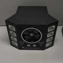 Dj Lights 100W Bee Eye UV Strobe Stage Light LED Sound Activated Rave Light, 14 CH DMX512 and Remote Control for Halloween Birthday Party Wedding Event Show KTV Bar Dance Decorations