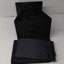 Clothes Box, Towels, Black, 12,5"x9,5"x17", 2 PCS