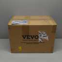 VEVOR Commercial Bubble Waffle Maker, 1400W Egg Bubble Puff Iron w/ 180 Rotatable 2 Pans & Wooden Handles, Stainless Steel Baker w/Non-Stick Teflon Coating, 50-250/122-482 Adjustable