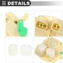 Motoforti Rear Tailgate Boot Lock Latch Catch Actuator, Door Lock Latch, for Honda CRV 2001-2006, Plastic Metal, 72115S5AA01, Beige