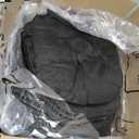 Fumete 8 Pcs Round Floor Cushions for Classroom Kids,Black, 16 x 16 x 3.6 inches