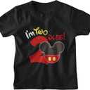 Luke and Lulu 2nd Birthday Shirt Boy - Mouse Themed Short Sleeve Birthday Boy Shirt 2 - Premium 2nd Outfit - Two 2T