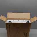 WESTREE Dual Monitor Stand Riser, Wood and Steel Monitor Stand Riser, Computer Monitor Stand for 2 Monitors, Multi-Purpose Desktop Storage Stand for Computer,Laptop,Printer,TV (Large, White)