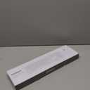 Wireless Keyboard and Mouse Combo - Full Size Slim Thin Wireless Keyboard Mouse with Numeric Keypad 2.4G Stable Connection Adjustable DPI (White & Silver)