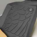 Floor Mats for Jeep Wrangler JL 4XE 4-Door 2021-2025 2026, All Weather Floor Mats Trunk Cargo Liner with Backrest Protectors and Door Sill Guards Accessories, Full Coverage Set