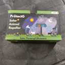 4 Pack Solar Ultrasonic Animal Repellent Outdoor - Maximum Coverage Motion Activate System - Heavy-Duty Waterproof Defense for Coyote, Rat, Wild Dog, Bird, Cat, Deer Repeller, Large Areas