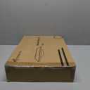 StrongTek Professional Wooden Balance Board, Rocker Board, Wood Standing Desk Accessory, Balancing Board for Under Desk, Anti Slip Roller, Core Strength, Stability, Office Wobble Boards (Standard-Basic)