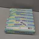 Biodegradable Floss Picks (200pcs) - Natural Dental Floss - Nontoxic Plant Based Floss Sticks for Adults & Kids - Vegan Tooth Pick Flossers - Single Thread Mint (50 Count (Pack of 3))