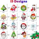 15 Pack Christmas Fidget Spinners Toys Novelty Spinning Tops Toys for Kids Boys Girls Christmas Stocking Stuffers Party Favors Gifts