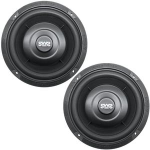 Earthquake Sound SWS-6.5X 6.5-inch Shallow Woofer System Subwoofers, 4-Ohm (Pair)