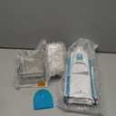 ONCE FOR ALL Safe Mandoline Slicer 5 in 1 Vegetable Cutter, Strips Julienne Dicer Adjustable Thickness 0.1-8 mm for Kitchen Fast Meal Prep (Blue)