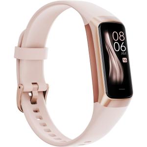 Fitness Tracker,2025 Smart Watch with Blood Pressure Heart Rate & Sleep Monitor IP67 Waterproof Step Calorie Counter Pedometer Fitness Activity Watch for Men Women Android iOS Phone (Pink)