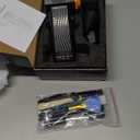 Compressed Air Duster, 180000RPM 4-Gear Adjustable Electric Air Duster with Display Screen & LED Light, Rechargeable Cordless Air Blower for Keyboard/PC/Car