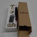 DRomance Black Flameless Taper Candles Battery Operated with Remote and Timer, Blood Dripping Wax LED Flickering Candles Skeleton Hand Holders Dinner Table Halloween Decor Lights(2 Pack, 3 x 12)