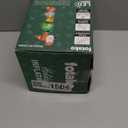 8FT Hanging Christmas Inflatable Outdoor Decoration Climbing Santa Pulling Gift Box Bag Funny Christmas Blow Up Yard Decorations with Built-in LEDs for Roof Balcony Window Tree Xmas Decor