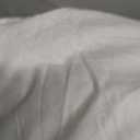 APSMILE Oversized King Feathers Down Comforter - Ultra Soft All Seasons 100% Organic Cotton Duvet Insert Medium Warm Quilted Bed Comforter with Corner Tabs (120x98, White)