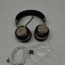 Wireless Headset - V5.3 Bluetooth Headset with Microphone Noise Canceling & USB Dongle, On Ear Computer Headphones with Mic Mute for Teams Skype Zoom Phone Laptop Meetings Work