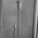 Faucet Wall Supply Elbow Drop Ell for Hand Held Shower Hose,Wall Union Water Supply for Handheld Shower Head,Shower System Wall Elbow Hand Replacement Parts,Tub Hose Adapter Attachment,Chrome (R Female Thread)