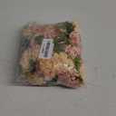 4 Bundles Small Hydrangea Artificial Flowers, Silk Fake Flower Bouquet for Wedding Party Home Decor, 1 Bundle of 10 Heads (Champagne Color)