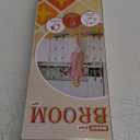 Magic Air Broom, Squeegee Broom for Floor Cleaning, Multifunctional Floor Squeegee with Aluminum Adjustable Handle, 60 Magic Silicone Broom for Glass, Fine Dust, Pet Hair, Liquids (Green)