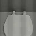 BEMIS TC50TTA MARINE Toilet Seat, Small Toilet Seat Made for Boats and RVs, Durable Wood, White (14.88"L x 13"W, 1.88" H White, 1 Pack)