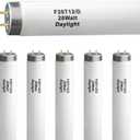 6Pack F20T12/D Daylight 24 inch 20 watt T12 Straight Fluorescent Light Tube, 1350 Lumens, 6500K Daylight, Medium Bi-Pin G13 Base
