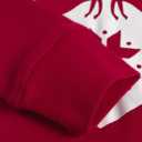 Demifill Boys And Girls Halloween Pajamas Sets Christmas Pjs Holiday Sleepwear Children Clothes (24 Months, Red/Love Reindeer)