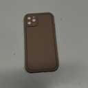 Puxicu Slim Case for iPhone 11 Pro Max, Enhanced Camera Protection, Shockproof Skin-Friendly Touch Soft Case Cover for iPhone 11 Pro Max Phone 6.5 inch, Coffee (Coffce)