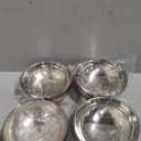 4 Pack 34 oz Stainless Steel Bowls Double Walled Insulated Soup Ice Cream Metal Mixing Nesting Bowls for Serving Soup Rice Cereal