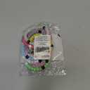 Zodaca 8 Pack of Beaded Bracelets for Party Favors, VSCO Color Changing Jewelry (Silicone, 2.6x0.3 in), Silicone, no gemstone