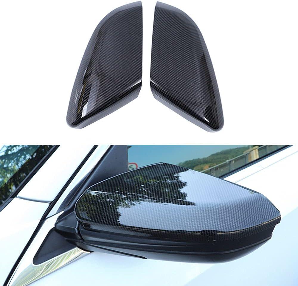 Rifoda For Civic Carbon Fiber Full Coverage Rear View Mirror Cover for Honda 10th gen Civic 2016 2017 2018 2019 2020 2021 Car Door Side Mirror Cover Trims ABS Material