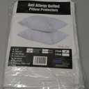 UNILIBRA 2 Pack Waterproof Pillow Protector Quilted Queen Size(21"X30") (Queen Pillow Protector)