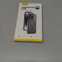 Lamicall Magnetic Phone Case for iPhone 15 Pro, for MagSafe - [18 FT Mil-Grade Drop Protection] Phone Case with Air Bumpers and Raised Edges, Shockproof Case for iPhone 15 Pro, Black