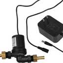 Bayite BYT-7A014 DC 12V Solar Hot Water Heater Circulation Pump with DC Power Supply Adapter Low Noise 3M Head 8LPM 2.1GPM