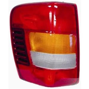 TYC Left Tail Light Assembly Compatible with 2002-2004 Jeep Grand Cherokee