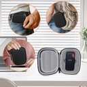 Hard Case for SanDisk Extreme Portable SSD 500GB 1TB 2TB 4TB 8TB External Solid State Drive Case -Custom-Insert Shockproof Protective Storage Travel Bag for SSD Sd Card Holder (Gray)