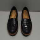 Clarks Women's Westlynn Bella Loafers (6 Wide, Black Leather)