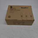 Moonflor Strawberry Jumbo C9 Christmas Pathway Lights Outdoor - 8.5 Feet 5 LED C9 Christma Lights,C7 Light Covered Jumbo Multicolor Christmas Light Outdoor Decorations for Lawn Holiday Outside Yard (1 Pack)