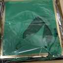 Yeaqee 50 Pcs Mini Metallic Paper Gift Bags with Handles 4x2.75x4.5'' Tiny Small Gift Bags with Thank You Tag for Valentine Wedding Birthday Welcome Return Gifts Small Business(Dark Green,Gold)