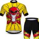 Cycling Jersey Shorts Set Pro Team Bicycle Clothing MTB Jerseys for Men