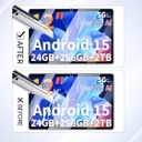 UYRUREL Screen Protector for Relndoo TAB9 Android 15 12-inch Tablet, Anti-Scratch 9H Hardness Touch Sensitive 2.5D Rounded Edges Bubble Free Easy to Install,2 Pack.