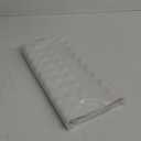 YANZIFLY Bathtub Mat for Shower: Soft Silicone 16 X 40 Inch Bath Mat Non Slip with Suction Cups Tub Mat for Bathroom for Kids Elderly Extra Large Shower matt Machine Washable - White