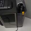 Hot & Iced Coffee Maker with Bold Setting, Single Serve Coffee Maker for K Cup and Grounds, 6-14 Oz Brew Sizes, 50 Oz Removable Water Tank, One Cup Coffee Machine with Reusable Filter, Black