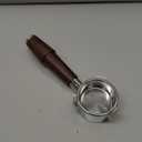 KNODOS Bottomless Portafilter 54mm Walnut for Breville Barista Express, Pro, Touch, Bambino Plus | Premium Naked Portafilter | Fits BES870XL, BES878, BES880 | Includes 18–21g Filter Basket