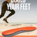 SOF SOLE ATHLETE Performance Men's Insoles - PU Foam & Gel Inserts - Heel-to-Toe Cushioning, Support, & Moisture Control, - Lightweight Comfort & Stability - Ideal for Runners, Walkers, Athletes