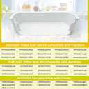 240334201 Refrigerator Door Shelf Bin Compatible with Frigidaire Kenmore, Replace AP2115843 891031 PS429846 FGEX26D6QF0 FFHS2611 Series FRS26H5ASBA and Kenmore 253 Fits Left Top Door Shelf